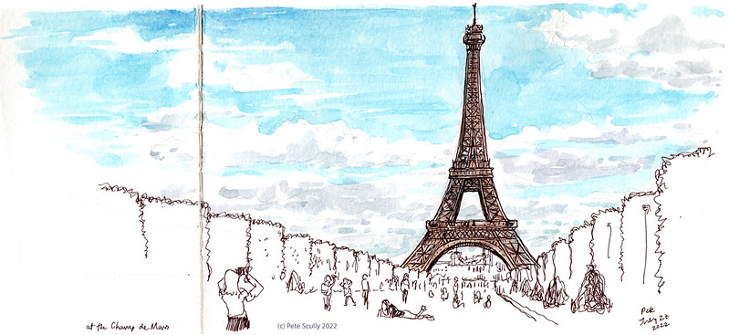 Paris Eiffel Tower 072722
