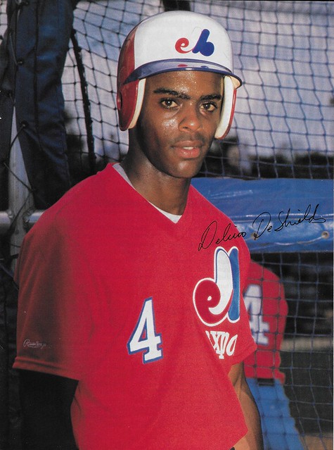 Deshields, Delino - Topps Mag Picture (Spring 1990)