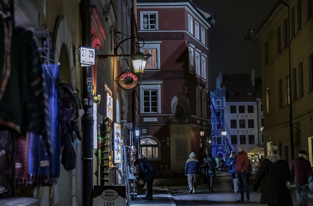Warsaw;Old Town;Świętojańska Street;