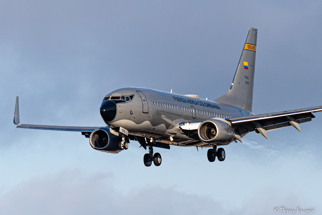 FUERZA AEREA COLOMBIANA BOEING 737-700 _ FAC1219