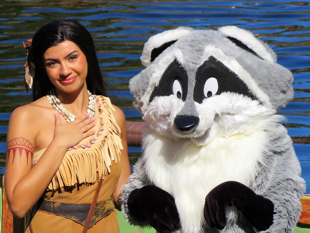 Pocahontas and Meeko