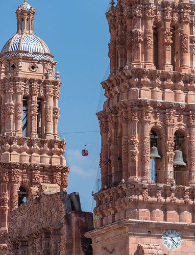 Torres de la Catedral de Zacatecas