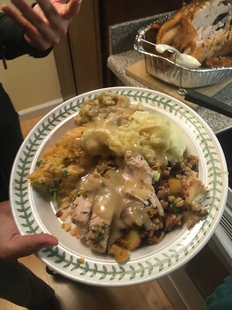 Thanksgiving dinner in Davis
