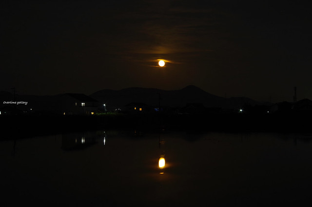 moon pond - Good night everyone 20221110 -
