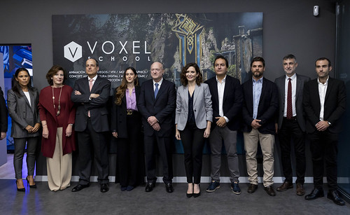 08/11/2022 - Se inaugura el nuevo campus del centro universitario de artes digitales Voxel School en Madrid