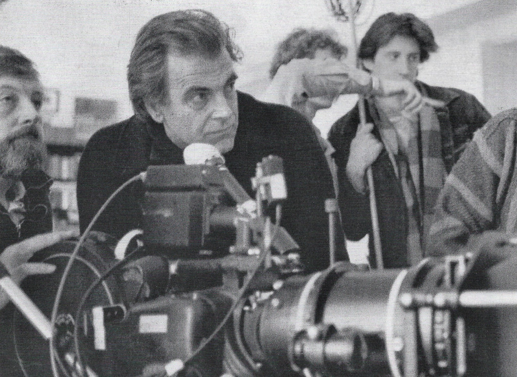 Maximilian Schell at the set of Marlene (1983)