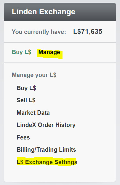 How to buy Lindens