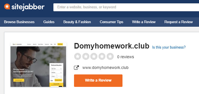 Domyhomework.club review