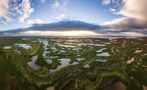 neston england unitedkingdom riverdee marsh marshes drone photography wirral mavicair2 sunset