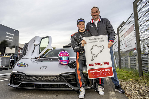 6:35.183 min: Mercedes-AMG ONE é número 1 em Nürburgring