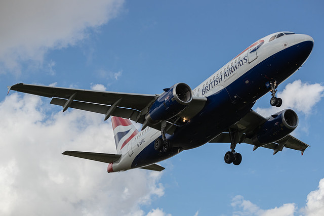 G-DBCE | Airbus A319-131 | British Airways | Newcastle Airport | 02/09/2022
