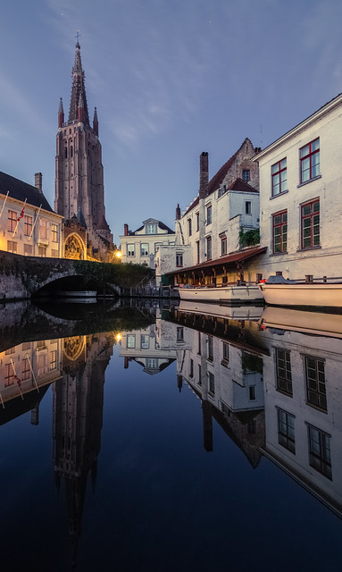 Bruges at dawn