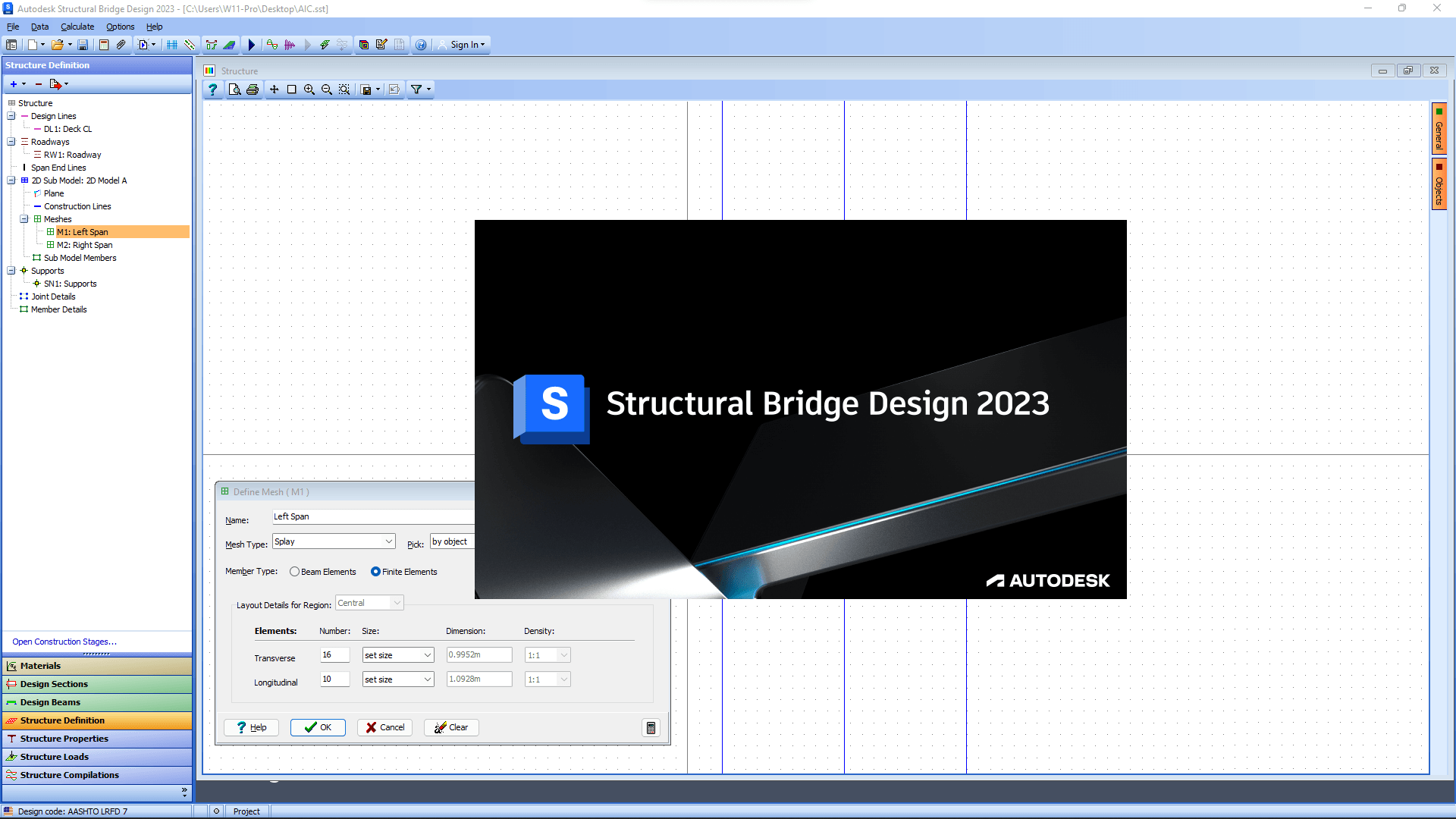 Working with Autodesk Structural Bridge Design 2023.0.2 full