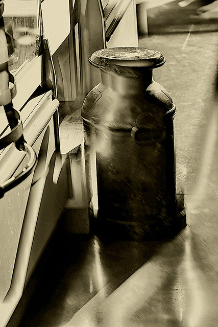 Still Life Canister Antique at Essex Street Marketplace NYC