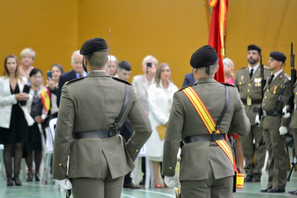 FOTOGRAFÍA. CONSTANTÍ (TARRAGONA) ESPAÑA, 05.11.2022. Tarragona acoge su primer acto de jura de bandera de España. Ñ Pueblo (9)