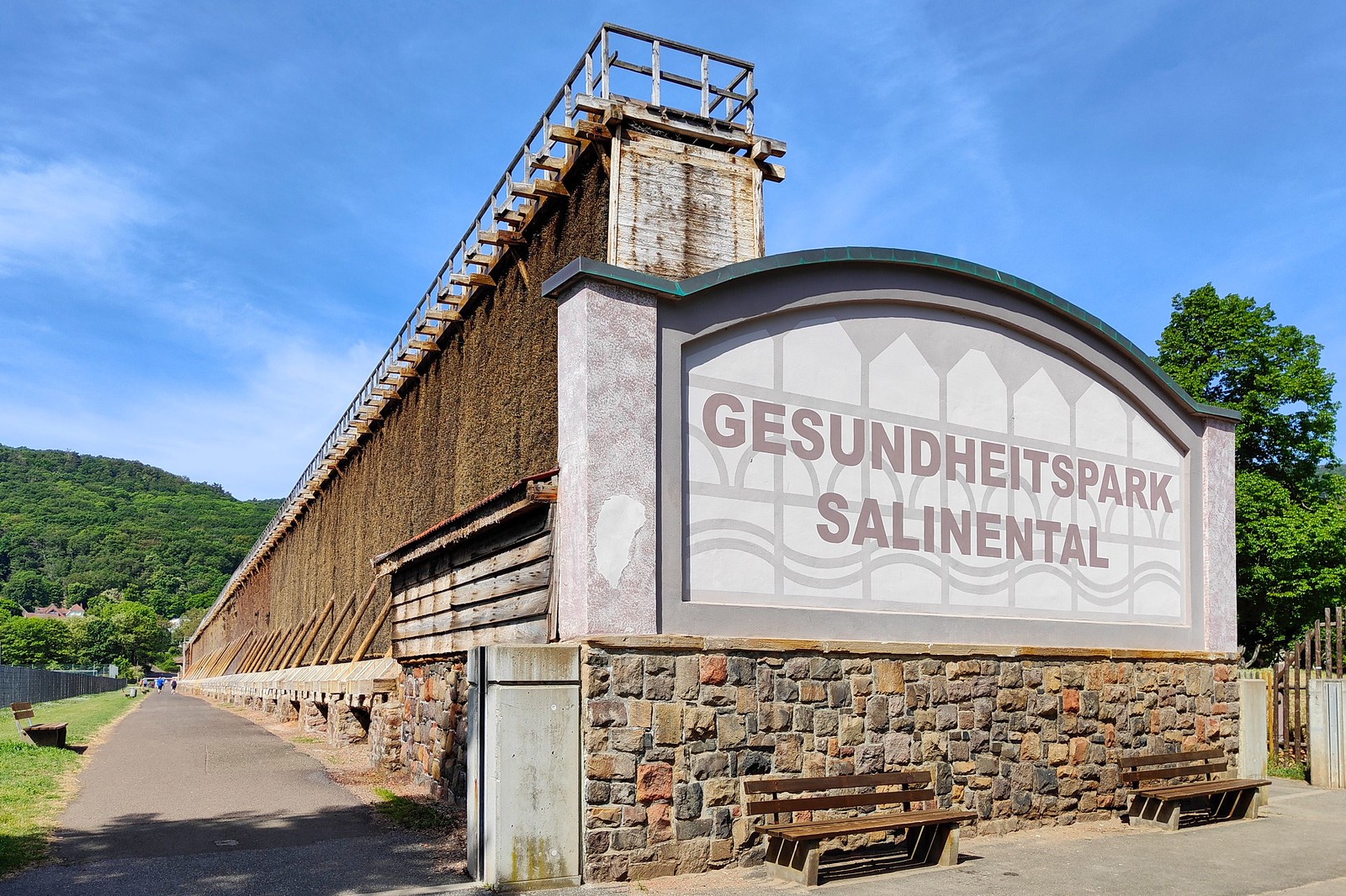 Gradierwerke im Salinental bei Bad Kreuznach
