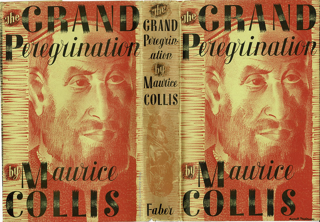 The Grand Peregrination : Maurice Collis : Faber & Faber, London, 1949 : dust jacket illustrated by Barnett Freedman