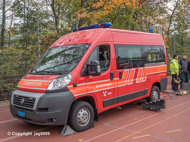Fire Department Vehicle, Bottmingen, Canton of Basel-Landschaft, Switzerland