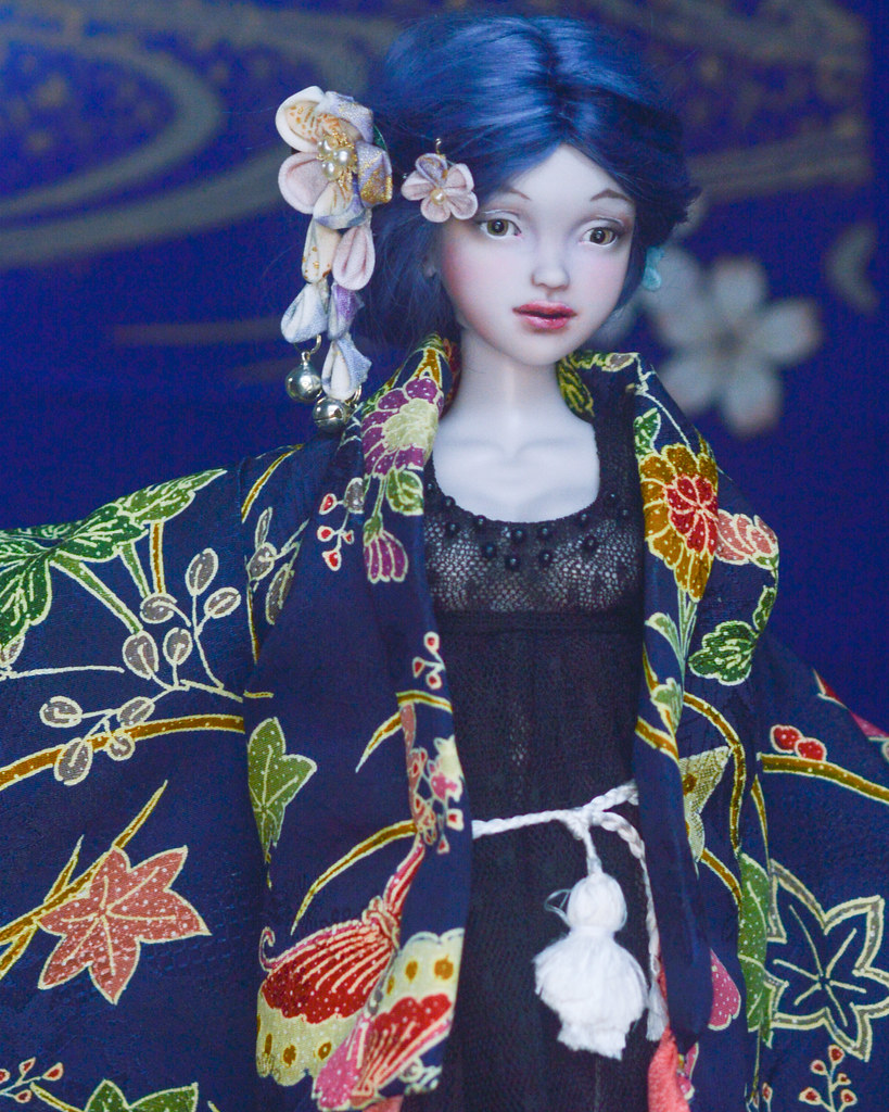 Haru wearing custom Haori | Wearing custom haori (kimono jac… | Flickr