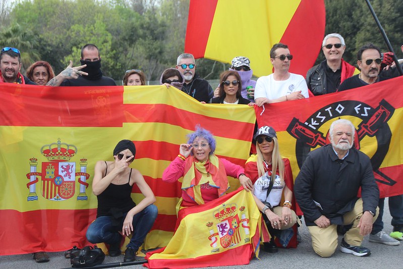 FOTOGRAFÍA. PERPIÑÁN (FRANCIA), 29.02.2020. La resistencia viaja a Perpiñán (Francia) para protestar contra el fugado Carles Puigdemont Casamajò. Ñ Pueblo (1)