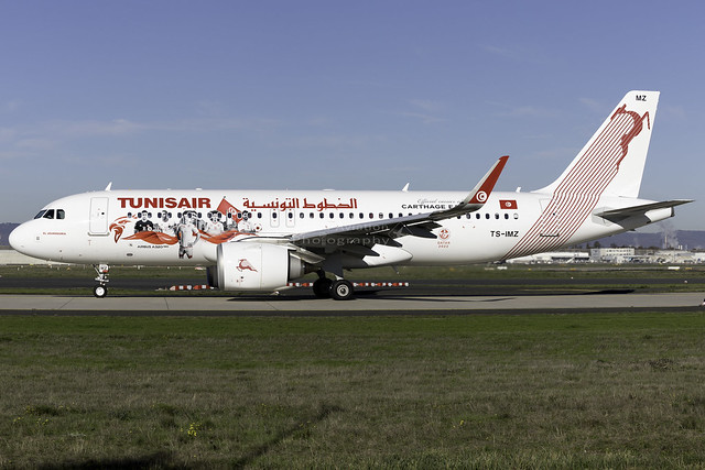 TS-IMZ Tunisair Airbus A320-251N (FRA - EDDF - Frankfurt)