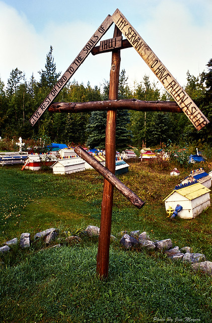 Native Alaskan Cemetery