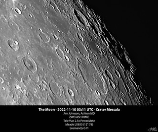 The Moon - 2022-11-10 03:11 UTC - Crater Messala