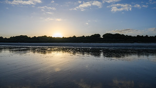 Wales 2022 - sunset vibe at Tenby south beach