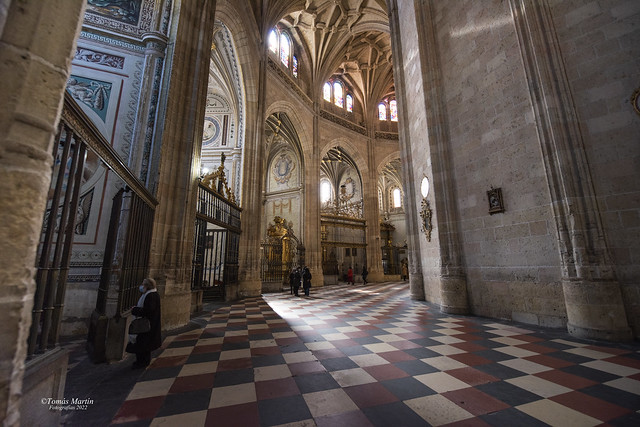 Girola de la catedral de Segovia.