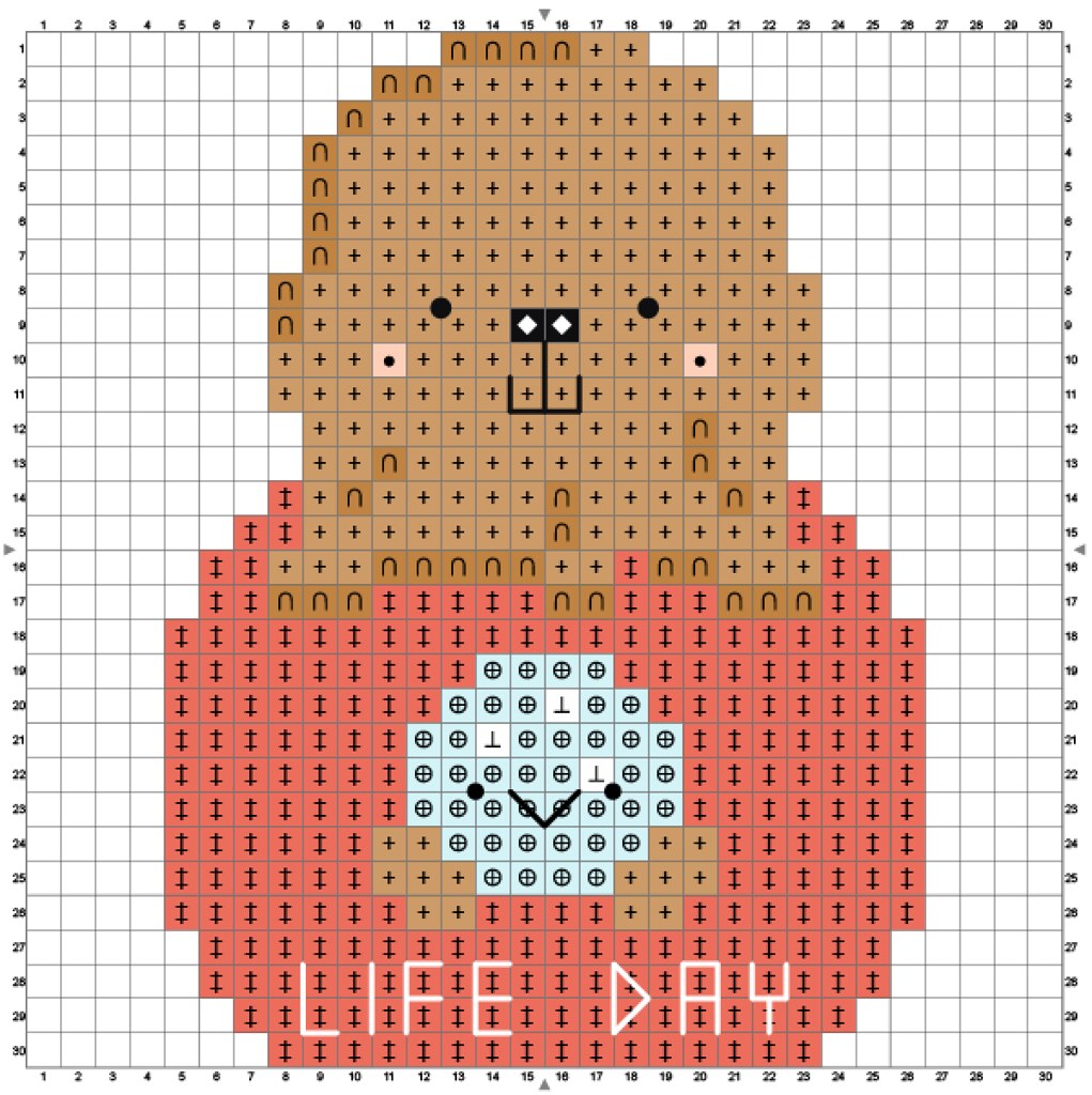 Star Wars Life Day Pattern