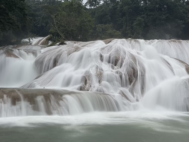 Cascada de Agua Azul en Chiapas
