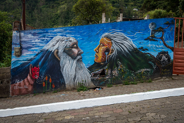 Ecuador 202 - Banos - Street art