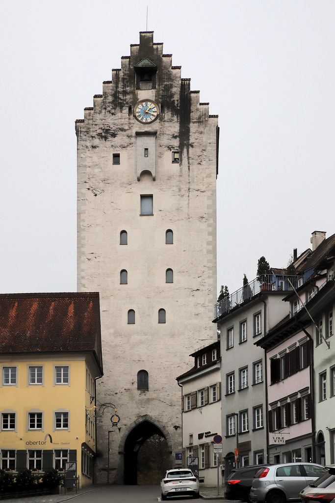 Ravensburg, Obertor | Ravensburg, Stadttor Obertor. Frühes S… | Flickr