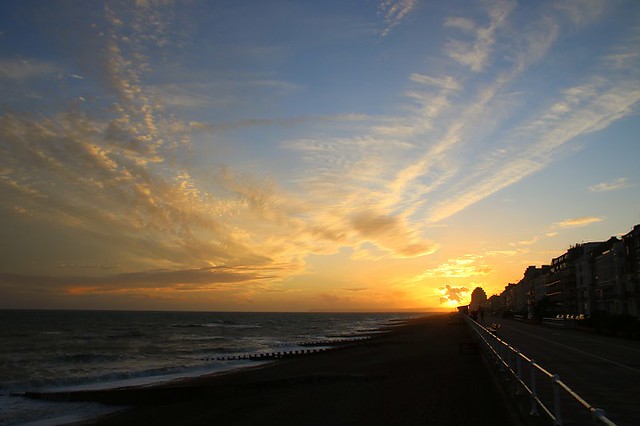 Evening Sky, Hastings Sea Front