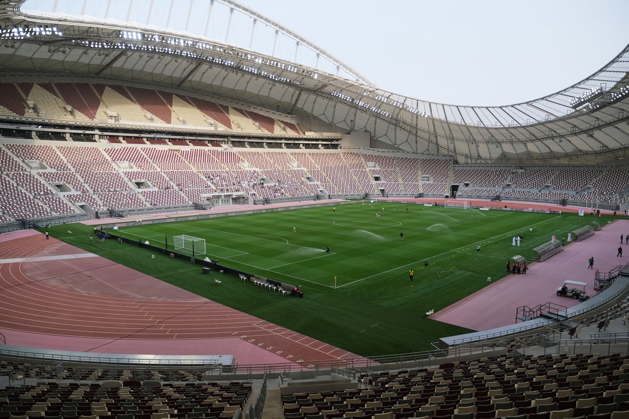 Международный стадион. , Стадион: Международный стадион Халифа (Доха). Халифа Интернешнл стадион. ЧМ 2022 Халифа стадион. Стадион Халифа Катар.