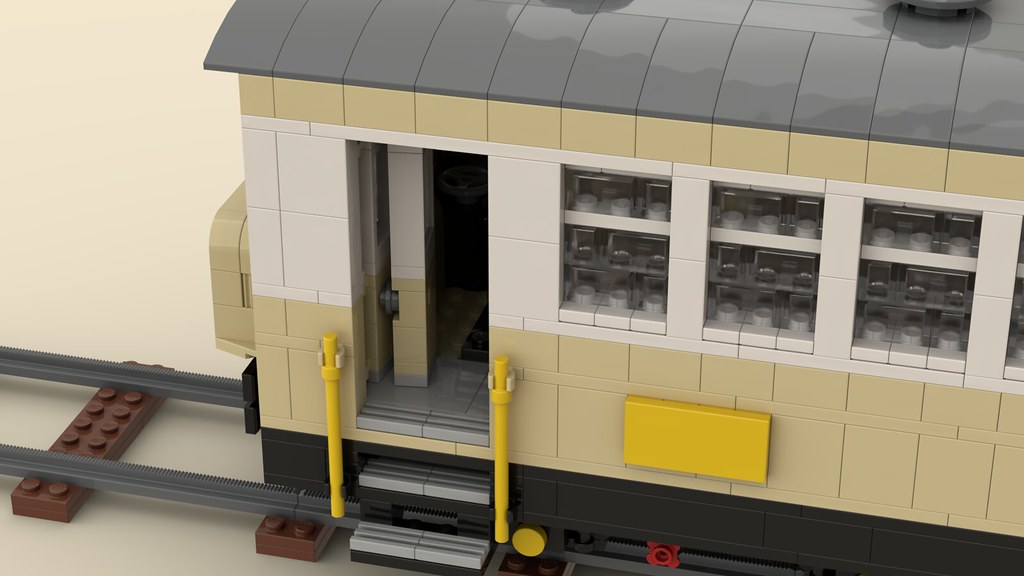 Lego Small Railcar in 1:22.5 Scale
