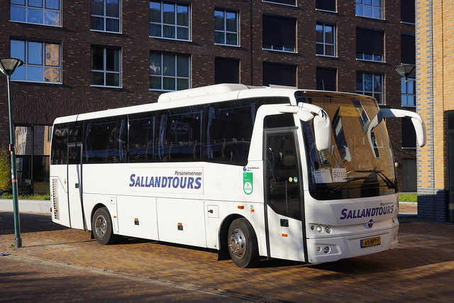 Temsa MD9 Sallandtours met kenteken 65-BPT-1 in Zutphen 13-11-2022