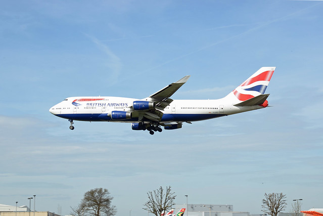 British Airways Boeing 747-436 G-CIVS