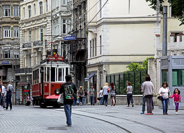 Istaklal Caddesi, Beyoğlu, Istanbul, June 2011