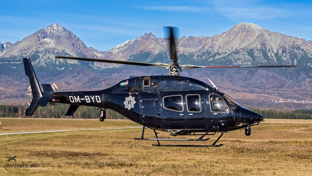 OM-BYD Slovak Government Flight Service Bell 429