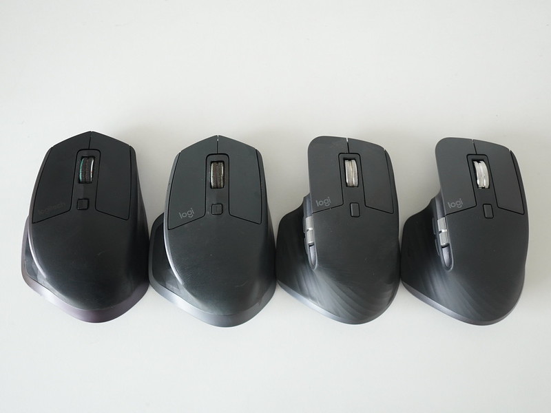 All Logitech MX Master Wireless Mouses - Top