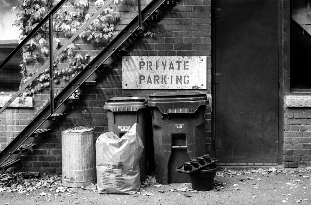 Private PArking For Garbage