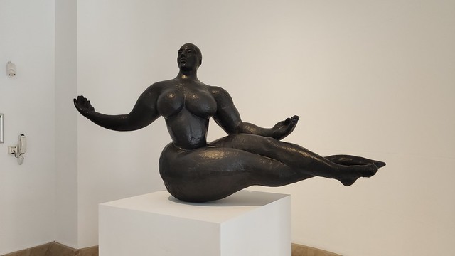 'Floating Woman' by Gaston Lachaise - MAM Musée d'Art Moderne de Paris  - Paris, France