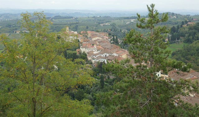 Paysage toscan, San Miniato, province de Pise, Toscane, Italie.