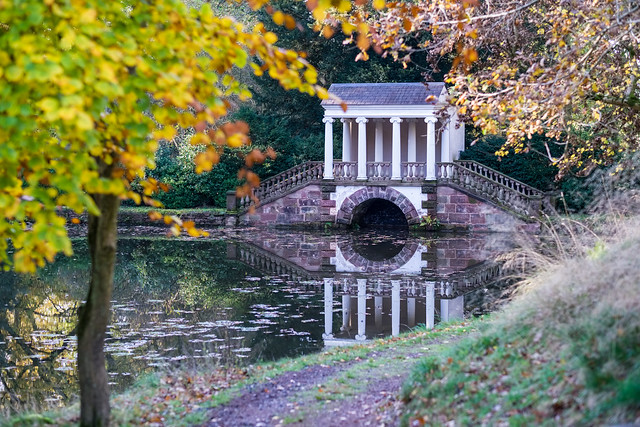 Palladian Bridge, Hagley Hall Park, Worcestershire