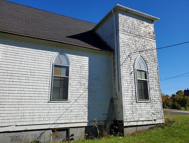 Abandoned Church in Orangedale, Nova Scotia