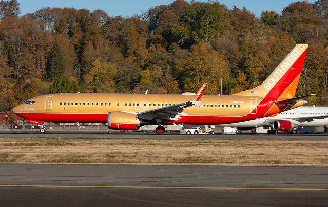 Southwest Airlines Boeing 737-8 Max N871HK