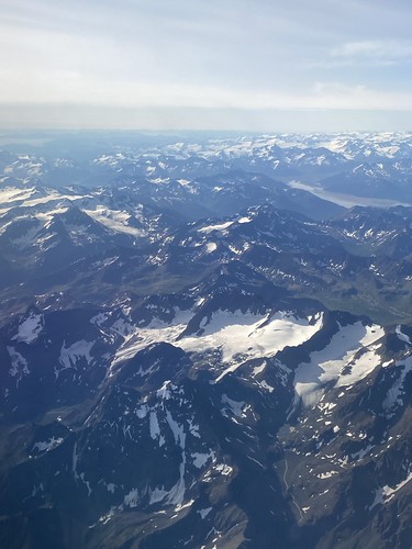 Flight-Kenai To Anchorage-Chugach-AB-008 by Forest Service Alaska Region, USDA, View from the air on a flight from Kenai to Anchorage, Chugach National Forest.  USDA Forest Service