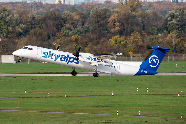SkyAlps Bombardier DHC-8-402Q Dash 8 9H-BEL