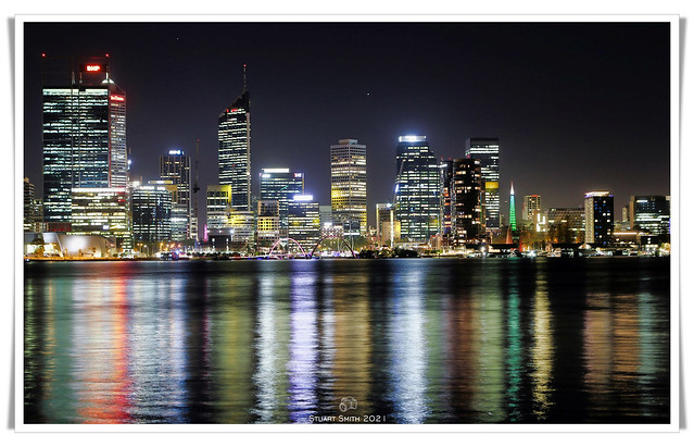 City Skyline, Swan River, Perth, Western Australia